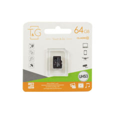  ' 64 Gb microSD T&G Class10 UHS-3   (TG-64GBSDU3CL10-00)