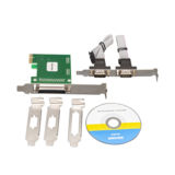 Контролер PCI-E - COM+LPT Frime (2 порти RS232 + 1порт LPT), ASIX AX99100 (ECF-PCIto2S1PAX99100.LP)