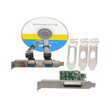 Контролер PCI-E - COM+LPT Frime (2 порти RS232 + 1порт LPT), WCH382L (ECF-PCIto2S1PWCH382.LP)