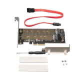 Контролер PCI-E - M.2 Frime PCI-E x4 to M.2 (B&M Key) NVMe (ECF-PCIEtoSSD002.LP)