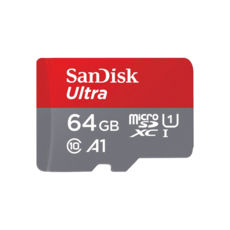  ' 64 GB microSDHC SanDisk Ultra class 10 A1 120Mb/s (SDSQUA4-064G-GN6MN)  