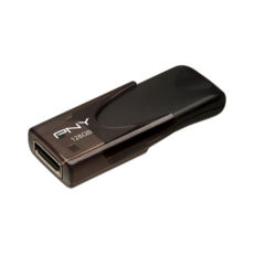 USB 2.0 Flash Drive 128 Gb PNY Attache4 Black (FD128ATT4-EF)