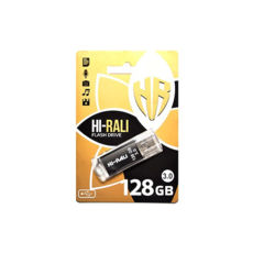 USB 3.0 Flash Drive 128 Gb HI-RALI Rocket Black (HI-128GBVC3BK)