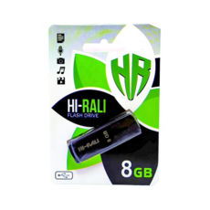 USB Flash Drive 8 Gb HI-RALI Taga Black (HI-8GBTAGBK)