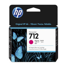  HP 712 29-ml Magenta DesignJet Ink Cartridge 3ED68A