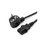 Кабель живлення PC-186 шнур 1,5 м (0.50 mm) Чорний Б/В