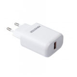 Зарядний пристрій USB 220В Maxxter WC-QC-AtC-01 1 USB + Кабель USB-A to Type-C (Quick Charge 3.0) 5V/2.4A-9V/1.2A
