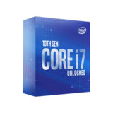 Процесор INTEL S1200 Core i7-10700K BX8070110700K, 8 ядер, 3.8GHz, 5.1GHz, Intel UHD 630, 16Mb, 14nm, 95W, BOX, Comet Lake БН