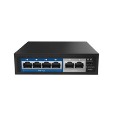  NETIS P106C 6 Port Fast Ethernet PoE Switch 4 ports POE+2RJ45