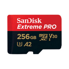  ' 256 GB microSDXC SanDisk Extreme Pro A2 class 10 V30 UHS-1 U3 (SDSQXCZ-256G-GN6MA)