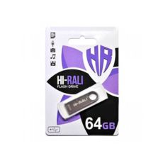 USB Flash Drive 64 Gb HI-RALI Shuttle Silver (HI-64GBSHSL)