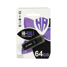 USB Flash Drive 64 Gb HI-RALI Stark Black (HI-64GBSTBK)