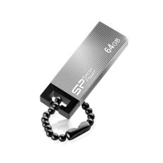 USB Flash Drive 64 Gb SILICON POWER Touch 835 Iron Gray (SP064GBUF2835V1T)