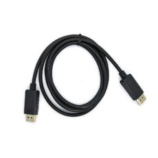 DisplayPort-DisplayPort 1.8 HQ-Tech 1080p, OD5.5 PVC, Black