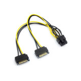 Перехідник живлення 2 Sata to PCIEx-8pin (Video power)