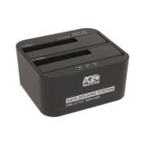 Док-станція Agestar 3UBT6-6G (Black) USB3.0, 2 слота, чорна