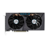 Відеокарта Gigabyte GeForce RTX 3060, EAGLE, 12Gb GDDR6, 192-bit, 2HDMI/2DP, 1695/14000 MHz, 1x8pin (GV-N3060EAGLE-12GD)