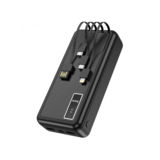 Зовнішній акумулятор (Power Bank) Hoco J77A Perfect route LED 20000mAh black