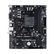 .  AM4 Biostar A520MH, 2DDR4, VGA/HDM, 1xM.2, 1xPCI-E 16x, 2xPCI-E 1x, ALC887, RTL8111H, 6xUSB3.2/6xUSB2.0, 4xSATA3, mATX