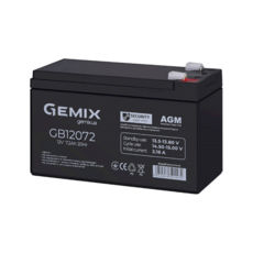    12 7,2 Gemix (GB12072) Security Series AGM black