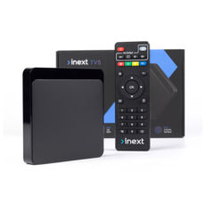 - INEXT TV5 SWEET.TV BOX ULTRA HD Allwinner H313/1Gb/8Gb/Wi-Fi 2.4G+5G+100M Ethernet/Android TV