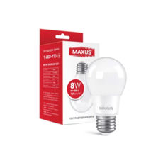  MAXUS LED A55 8W 3000K 220V E27