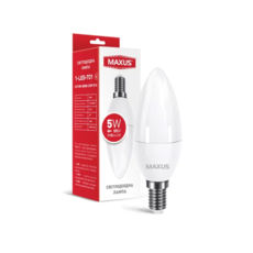  Maxus 37 5W 3000K 220V E14 1-LED-731