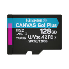  ' 128 GB microSDXC Kingston  Canvas Go Plus Class 10 V30  (SDCG3/128GBSP)  