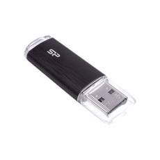 USB Flash Drive 32 Gb SILICON POWER Ultima U02 BLACK (SP032GBUF2U02V1K) 