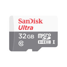  ' 32 GB microSDHC SanDisk Ultra UHS-1 lass10 A1 R100MB/s (SDSQUNR-032G-GN3MN)    