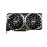Відеокарта MSI GeForce 3060 TI, VENTUS 2X OC, 8Gb GDDR6, 256-bit, HDMI/3xDP, 1695/14000 MHz, 2x8-pin (RTX 3060 Ti VENTUS 2X OCV1) LHR, no mining
