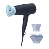 Фен Philips BHD360/20 ThermoProtect, 2100Вт, 6 швидкости, режим "холодне Повітря", дифузор, насадка ThermoProtect, чорний