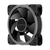 Вентилятор 120 mm 2E GAMING AIR COOL (ACF120B-RGB), 120мм, Molex 4PIN +2510-3PIN, чорні лопаті, чорна рамка