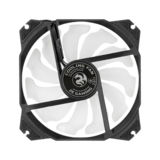 Вентилятор 120 mm 2E GAMING AIR COOL (ACF120PW-RGB), 120мм, 2510-4PIN, білі лопаті, чорна рамка