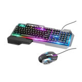 Комплект Hoco GM12 Light and shadow RGB gaming black