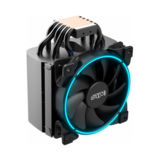 Вентилятор CPU PCCOOLER GI-H58UB CORONA B, Blue lighting, TDP 240 Вт, висота 152 мм, Hydraulic bearing, LGA2066/2011/1150/1151/1155/1156/775/1366/AM4/FM2+/FM2/FM1/AM3+/AM3/AM2+/AM2