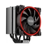Вентилятор CPU PCCOOLER GI-H58UB CORONA R, Red lighting, TDP 240 Вт, висота 152 мм, Hydraulic bearing, LGA2066/2011/1150/1151/1155/1156/775/1366/AM4/FM2+/FM2/FM1/AM3+/AM3/AM2+/AM2