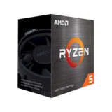 Процесор AMD AM4 Ryzen 5 5600X 4.6GHz, 6C/12T, 35MB,65W,AM4,Wraith Stealth cooler 100-100000065BOX БН