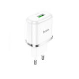 Зарядний пристрій USB 220В Hoco N3 Special QC3.0 (1USB) white