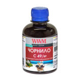 Чернила WWM Canon GI-490BK, G1400/2400/3400, Black Пігментне, 200 г (C49/BP)
