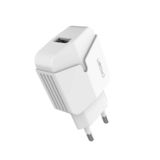 Зарядний пристрiй USB 220В Crown CMWC-3030F Quick Charge 3.0 (1USB) white