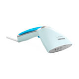 Праска парова Philips GC361/20, 1200Вт, постійний пар 22г/хв, об'єм резервуара для води: 0.7л, білий/блакитний