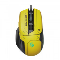  A4Tech W70 Max Bloody (Punk Yellow) Activated, RGB, 10000 CPI, 50M , 