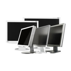  17" MIX 1280  1024 TN  4:3 VGA Black - Silver - White  ..