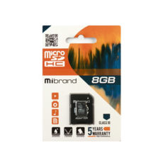  ' 8 Gb microSDHC Mibrand Class10 (MICDHC10/8GB-A)