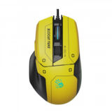 Миша A4Tech W70 Max Bloody (Punk Yellow) Activated, RGB, 10000 CPI, 50M натискань, жовта