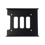 Фрейм-перехідник Maiwo K4 для 2.5 "HDD / SSD в 3.5" відсік метал, розмір 122 х 100 х 25 мм, чорний