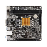 Мат.плата AM4 Biostar A68N-2100K, AMD E1-6010 (2x1.35 GHz), 2xDDR3, Radeon R2, 2xSATA3, 1xPCI-E 16x, ALC887, RTL8111H, 2xUSB3.2/6xUSB2.0, VGA/HDMI, Mini-ITX