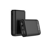 Внешний аккумулятор (Power Bank) ColorWay 10000 mAh Compact USB QC3.0+USB-C Power Delivery 18W Black (CW-PB100LPJ3BK-PDD)