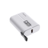 Внешний аккумулятор (Power Bank) ColorWay 10000 mAh Fullpower USB QC3.0+USB-C Power 22.5W White (CW-PB100LPK2WT-PDD)